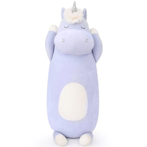 Lanmore 36.2" Unicorn Body Pillow Large Hugging Pillow Unicorn Stuffed Animal,S - Picture 1 of 8